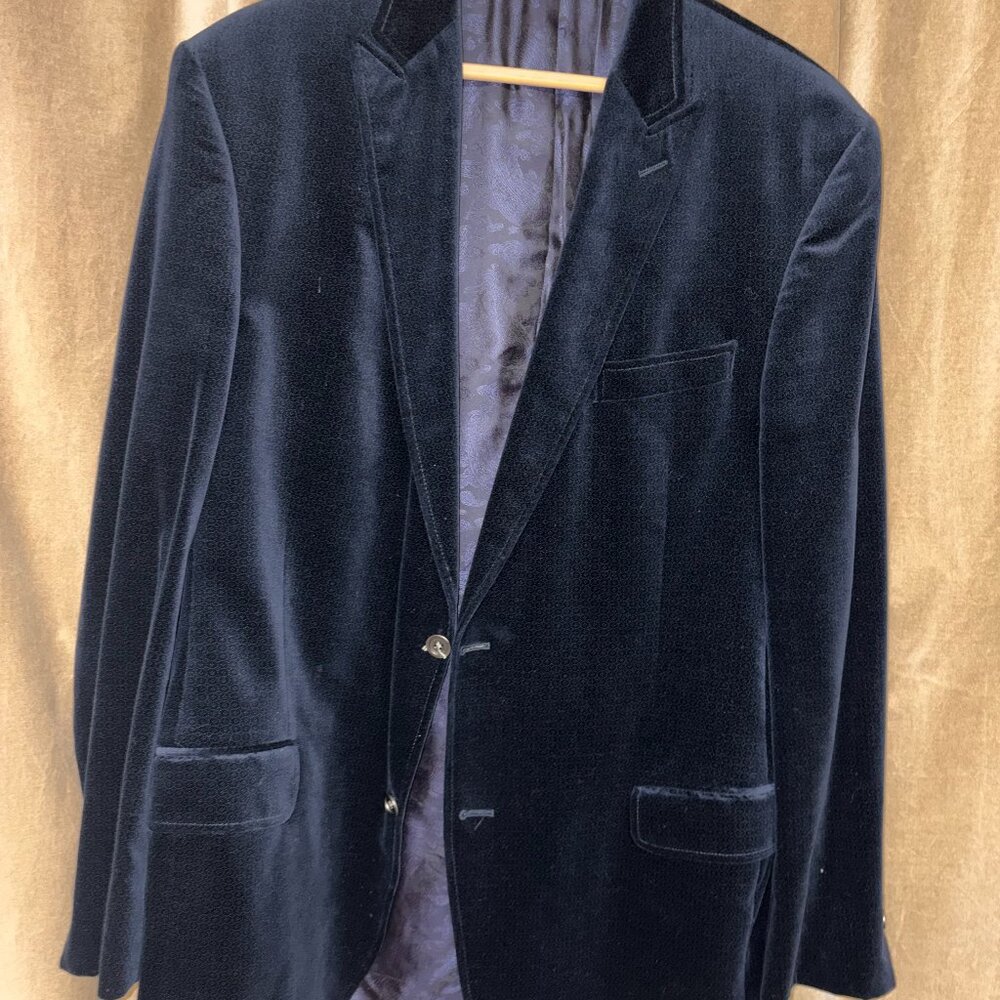 Velvet Men's Blazer Dark Navy